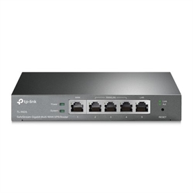 Tp-Link router gigabit multiwan safestream vpn router 1p gigabit WAN,3P gigabit WAN/LAN,1P gigabit lan sdn support TL-R605 -  - 6935364089597