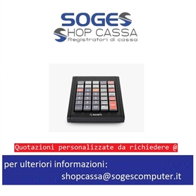 ItalRetail tastiera K35 usb per stampante PR3/PR4 Tastiera K35