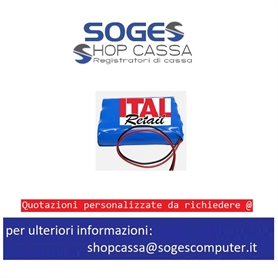 Batteria per Registratore di Cassa Nice