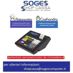 Sistema Touch - Registratore di Cassa - Software 