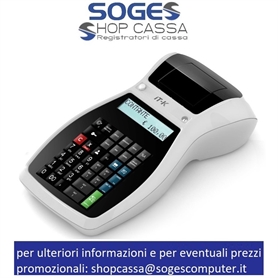 Registratore di cassa Ditron Simple IT-K - larghezza carta 56mm - nativo telematico DITRON IT-K - SIMPLE