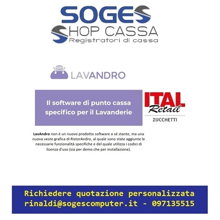 Softwaore gestionale Lavandro