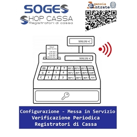 Configurazione Messa in Servizio Verificazione Periodica Registratore di Cassa