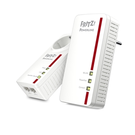 Avm powerline FRITZ! 1260E wlan kit 2PZ presa passante 20002819 -  - 4023125028199