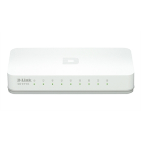 D-Link unmanaged network switch fast ethernet (10/100) bianco switch di rete GO-SW-8E -  - 0790069388286