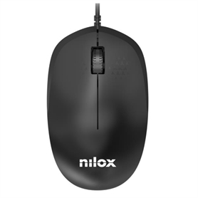 Nilox mouse ottico usb 1200DPI black MOUSB1012 -  - 8431775034952