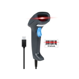 Hamlet barcode scanner laser 1d usb HBCS1D10U -  - 8000130592651