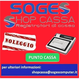 Noleggio Punto Cassa Sistema con registratore di cassa