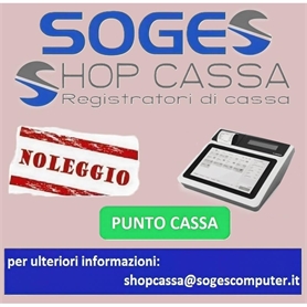 Noleggio Punto Cassa Sistema con registratore di cassa