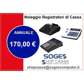 Noleggio Annuale Registratore di Cassa Telematico